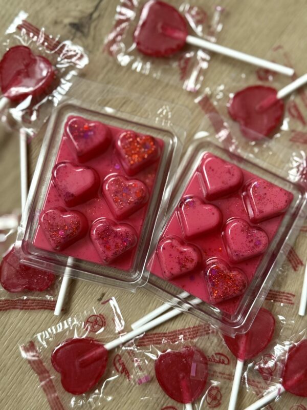 Tableta de corazones de piruleta 🍭