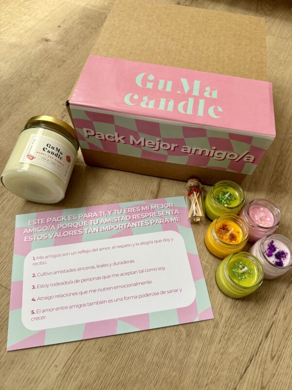 💕 Pack Mejor Amigo/a – Porque su amistad merece encenderse con amor ✨