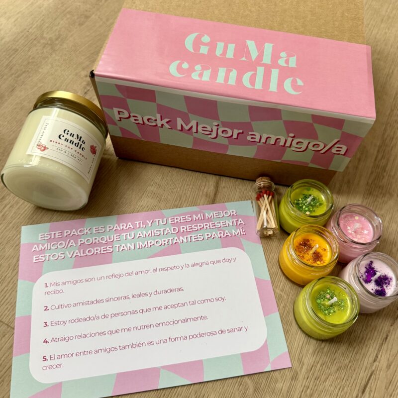💕 Pack Mejor Amigo/a – Porque su amistad merece encenderse con amor ✨
